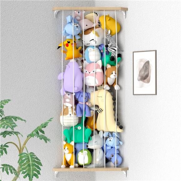 Stuffed Animal Storage Toy Storage Organizer, Upgraded Stuffed Animal Hammock - Picture 1 of 7